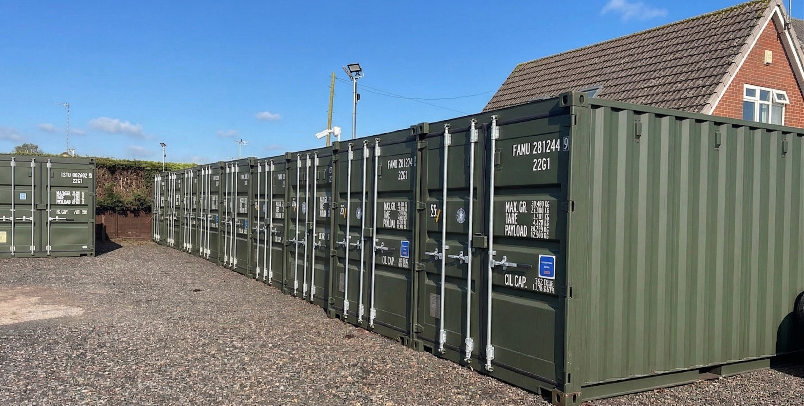 20ft storage container units